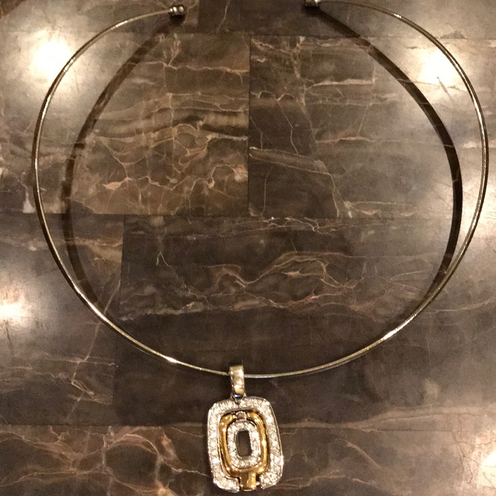 Lia Sophia necklace with included adjustable charm